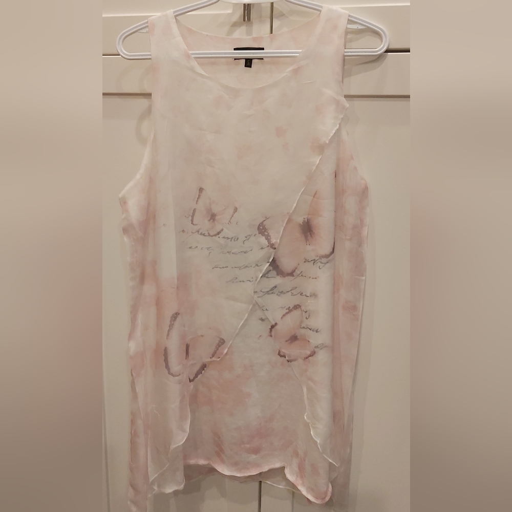 Goa sleeveless abstract top
